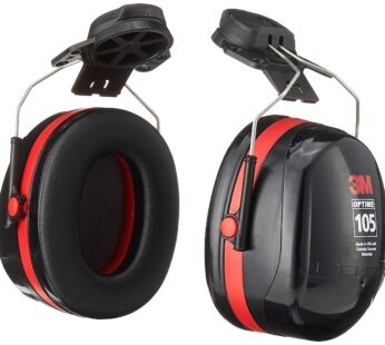 3M H10P3E Peltor Optime 105 Helmet Attachable Earmuff, Ear Protectors, Hearing Protection,