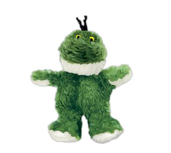KONG Frog Dog Toy, Extra Small, Green