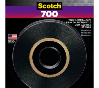 3M Scotch 700 Electrical Tape, 3/4 in x 66 ft x 7 mil, Vinyl Insulating Tape for Excellent