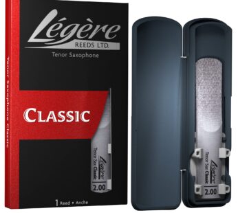 L?g?re Reeds Premium Synthetic Woodwind Reed, Tenor Saxophone, Classic, Strength 2.00 (TS2