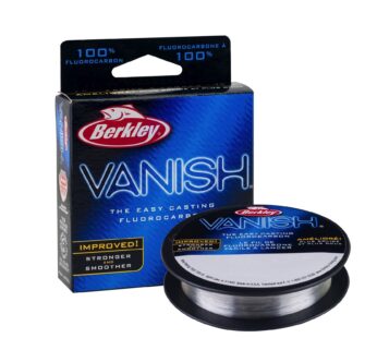 Berkley Vanish?, Clear, 6lb | 2.7kg, 110yd | 100m Fluorocarbon Fishing Line, Suitable for