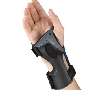 OTC Wrist Brace, Molded Exoskeleton, Low-Profile, Exolite, Medium