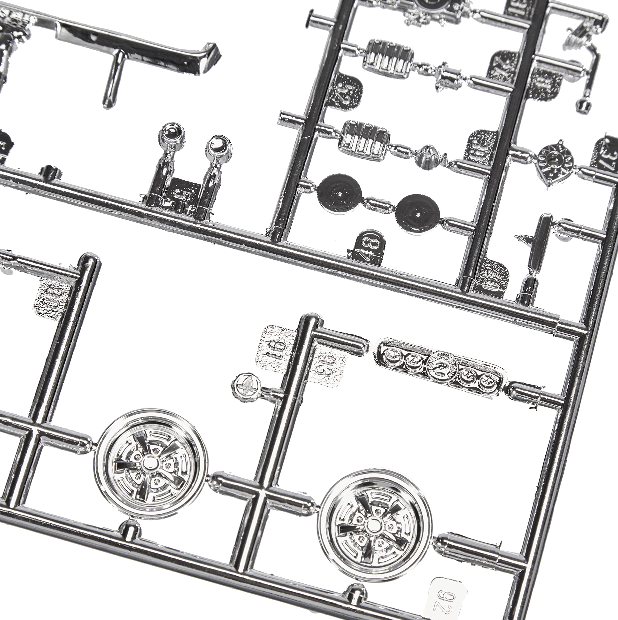 Revell 85-2482 '66 Shelby Mustang GT350H Model Car Kit 1:24 Scale 91-Piece Skill Level 4 P - Image 9