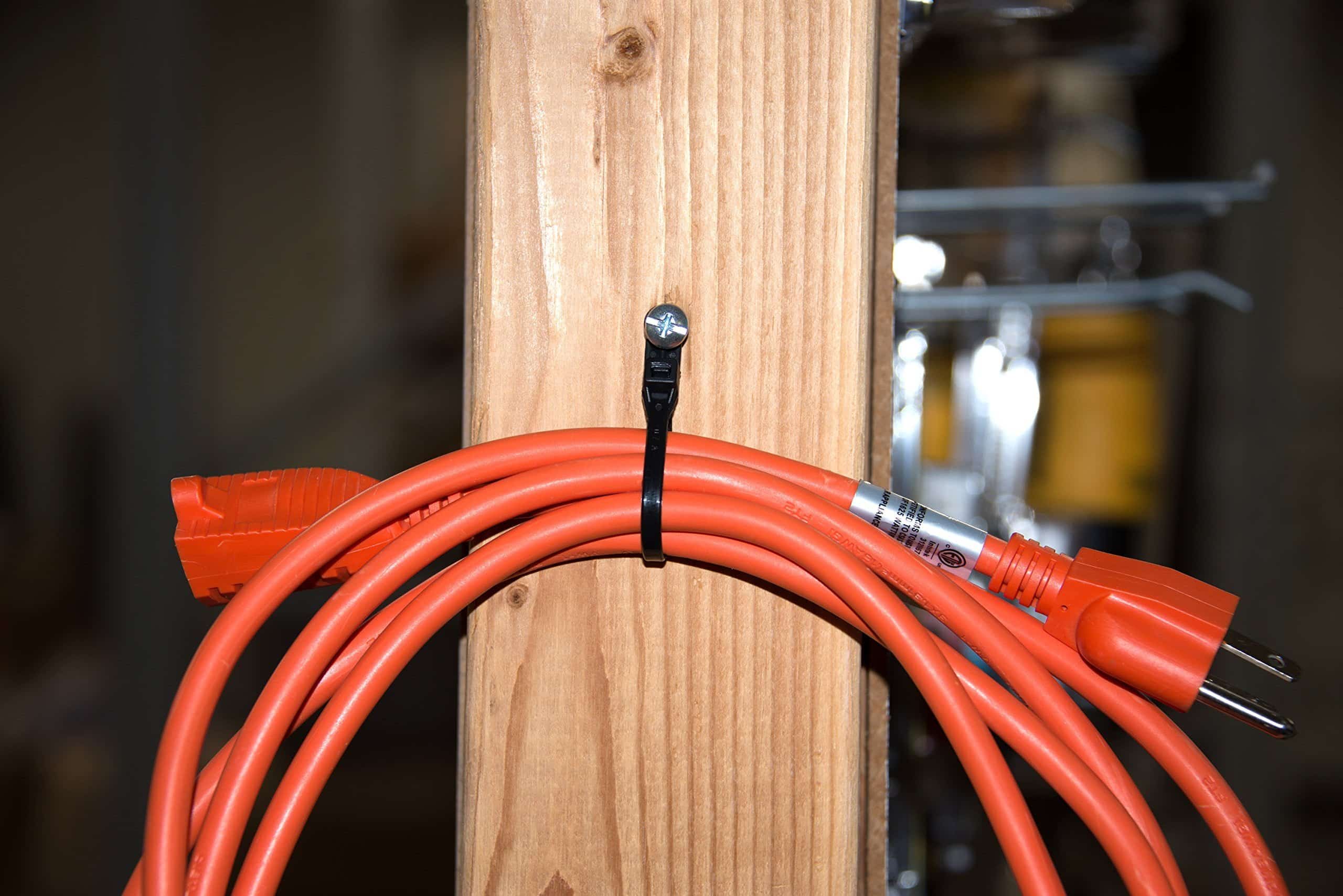 Gardner Bender 48-308UVB Mounting Cable Tie, 8 inch, 50 lb, Electrical Wire and Cord Manag - Image 4