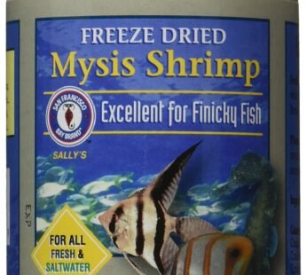 San Francisco Bay Brand Asf71720 Freeze Dried Mysis Shrimp For Fresh And Saltwater Fish, 4