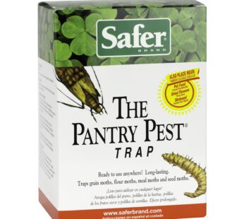 Safer Brand 05140 Pantry Moth Pest Trap and Killer for Grain, Flour, Meal and Seed Moths –