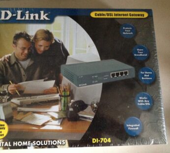 D-Link DI-704 Internet Gateway and Firewall with 4 Port Switch