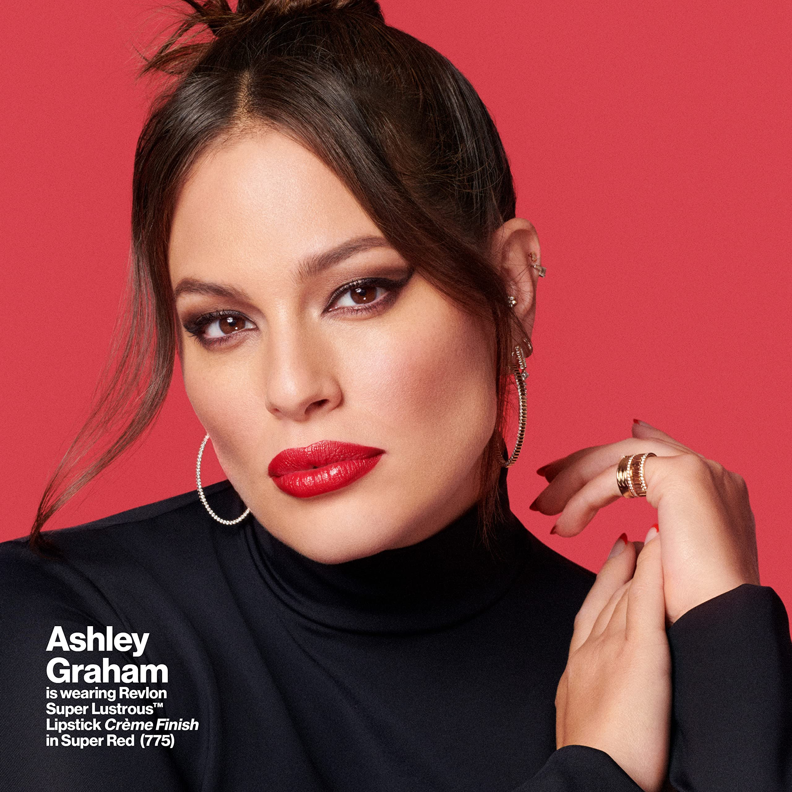 Revlon Lipstick, Super Lustrous Lipstick, Creamy Formula For Soft, Fuller-Looking Lips, Moisturized Feel in Reds & Corals, Ravish Me Red (654) 0.15 oz - Image 4