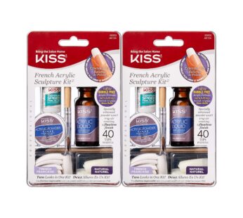 Kiss French Acrylic Sculpture Kit (2 PACK)