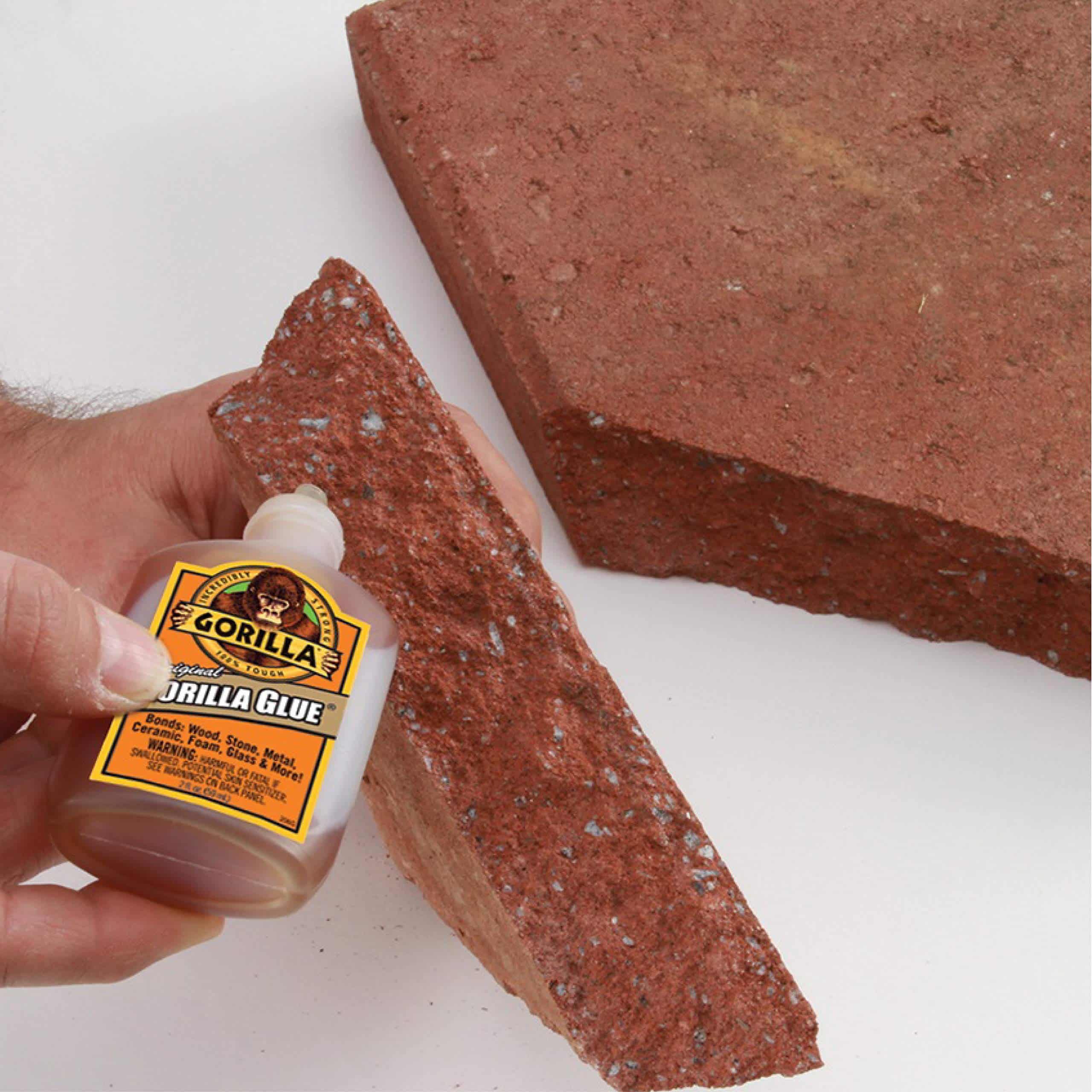 Gorilla Original Gorilla Glue, Waterproof Polyurethane Glue, 2 Ounce Bottle, Brown, (Pack - Image 5