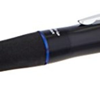 Pilot Dr. Grip Full Black Ball Point Pen 0.7mm, Black Body, Blue Accent (BDGFB80F-L)