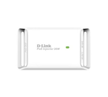D-Link PoE Injector Adapter 1 Port Gigabit Power Over Ethernet DC Powers IP Camera, Access