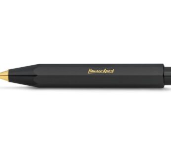 KAWECO CSBP-BK Ballpoint Pen, Oil-based, Classic, Sports, Black