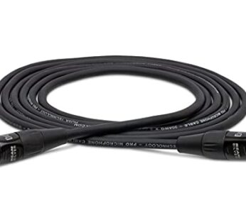 Hosa HMIC-015 REAN XLR3F to XLR3M Pro Microphone Cable, 15 Feet
