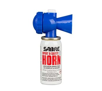 SABRE Sport and Safety Horn, 115 dB Air Horn, 60 Second or 25 Second Bursts, Audible U