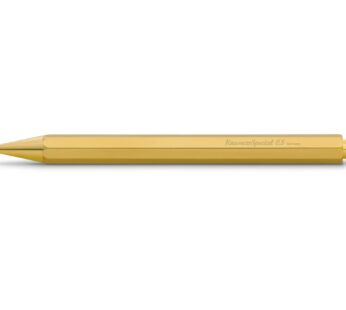 Kaweco Special Mechanical Pencil Brass 0.5 mm I Lead Pencil Made of Premium Brass I Push L