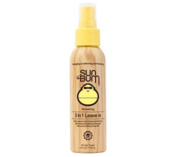Sun Bum Revitalizing 3 in 1 Leave-In Conditioner Spray Detangler | Anti Frizz , Paraben an