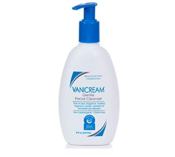 Vanicream Gentle Facial Cleanser with Pump Dispenser – 8 fl oz – Formulated Without Common