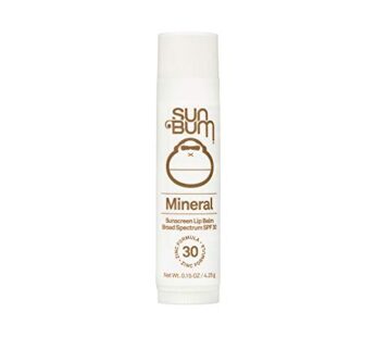 Sun Bum SPF 30 Mineral Sunscreen Lip Balm | Vegan and Hawaii 104 Reef Act Compliant (Octin