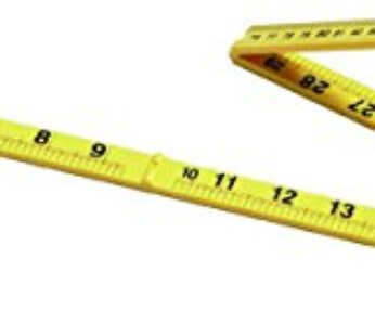 LEARNING ADVANTAGE Folding Meter Stick – Measure in Inches, Centimeters, Milimeters and Me
