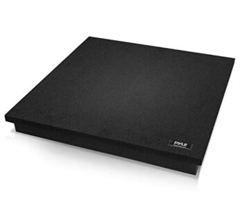 Pyle Sound Dampening Speaker Riser Foam – Audio Acoustic Noise Isolation Platform Pads Rec