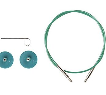 Knit Picks Options Interchangeable Circular Knitting Needle Cable – 40″ Green