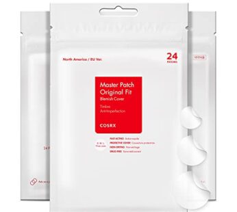 COSRX Acne Pimple Patch Absorbing Hydrocolloid Original 3 Size Patches for Blemishes and Z