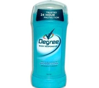 Degree Women Anti-Perspirant Deodorant Invisible Solid Shower Clean 2.60 oz