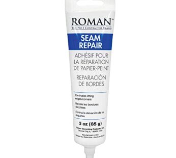 Roman Products 207802LW 6454 Seam Repair Adhesive, Sealer for Wallpaper Tears, and Loose a