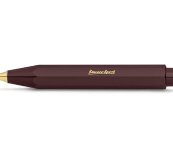????(Kaweco) Caveco CSBP-BO Ballpoint Pen, Oil-based, Classic, Sports, Bordeaux, Genuine I