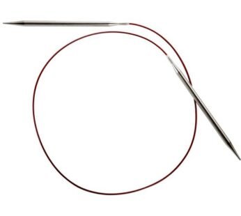 ChiaoGoo Red Lace Circular 32 inch (81cm) Stainless Steel Knitting Needle Size US 1.5 (2.5