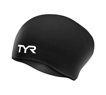 TYR mens – Adult Swim Cap, Black, 0 US