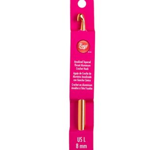Boye 332621800LM Crochet Hook, 6″ ,Rose gold