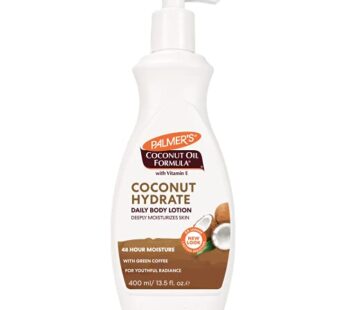 Palmer’s Coconut Oil Formula Body Lotion for Dry Skin, Hand & Body Moisturizer with Green