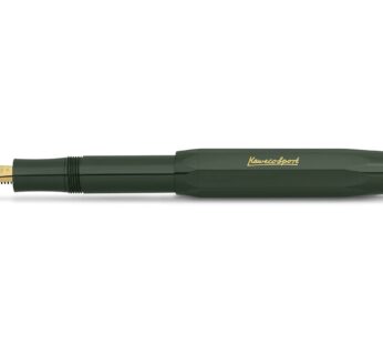 Kaweco CSFP-GN Fountain Pen, Medium, Classic, Sports, Green, Dual Use Type