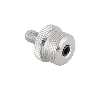 CAMVATE Thread Adapter 5/8″-27 male to 1/4″-20 male Microphone Mount Adapter – 1202