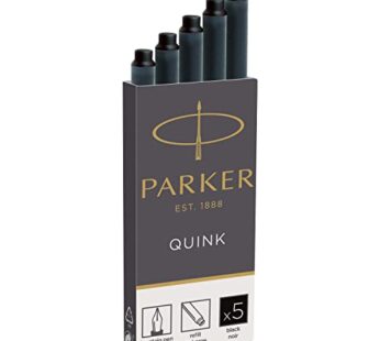 Parker 1950382 Quink Fountain Pen Refill Box of 5