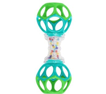Bright Starts Oball Shaker Rattle Toy, Ages Newborn Plus