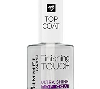 Rimmel Finishing Touch Ultra Shine Top Coat Nail Polish, Ultra Shine, 0.4 Fluid Ounce