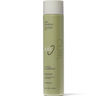ion Curl Defining Conditioner, Paraben free, Controls Waves and Curls, Anti-Frizz