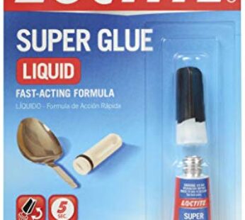 Loctite 1399967 Super Glue Liquid Tube, 1 (1Pack), Clear and colorless