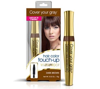 Cover Your Gray Waterproof Brush-in Hair Color Touch-Up – Dark Brown