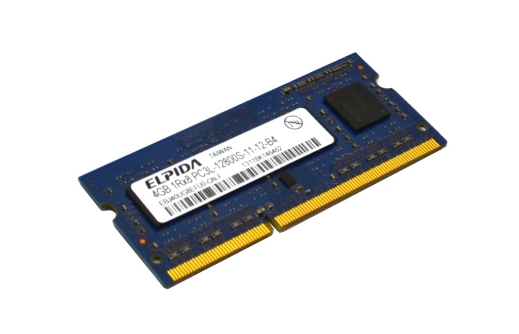 Elpida 4GB DDR3 Memory SO-DIMM 204pin PC3L-12800S 1600MHz EBJ40UG8EFU0-GN-F - Image 2