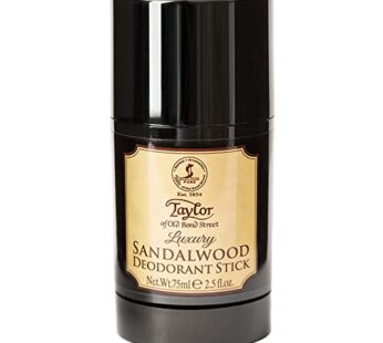 Taylor of Old Bond Street Sandalwood Deoderant Stick, 2.5-Ounce, 07186