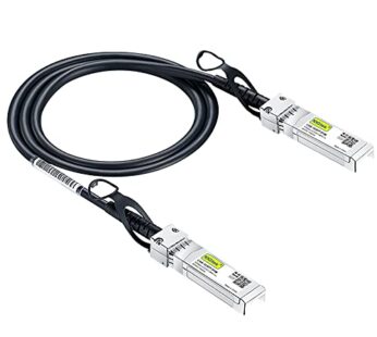 10Gtek# SFP+ DAC Twinax Cable, Passive, Compatible with Ubiquiti ES-48/ES-16-XG/USW-Pro-24