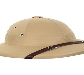 French Army Tropical Pith Helmet in British Khaki