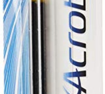 PILOT Acroball PureWhite Advanced Ink Refill For Retractable Pens, Fine Point, Black Ink,