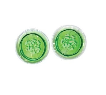 REUSABLE Gel Eye Coolers Cucumber Pack Pads Mask Eye Masque swelling puffiness relief by K