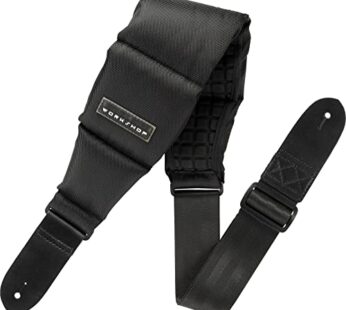 Ibanez BWS900 Bass Workshop Guitar Strap, Thick, Black, 1250x900mm