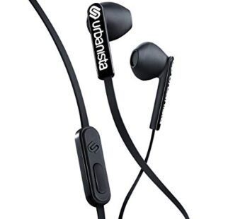 Urbanista Earphones Dynamic Ear-Pods, Call-Handling with Microphone, 3.5mm Stereo Input –